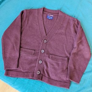 Sz 6/7 kids button up cardigan sweater